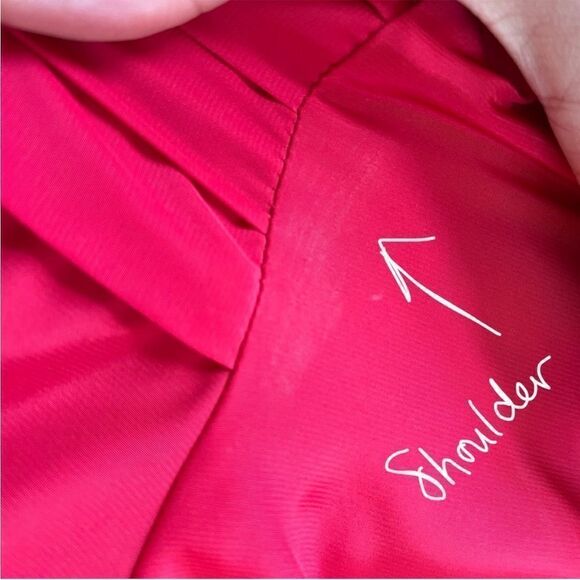 Vintage 70’s Red Belted Dress - Picture 14 of 14